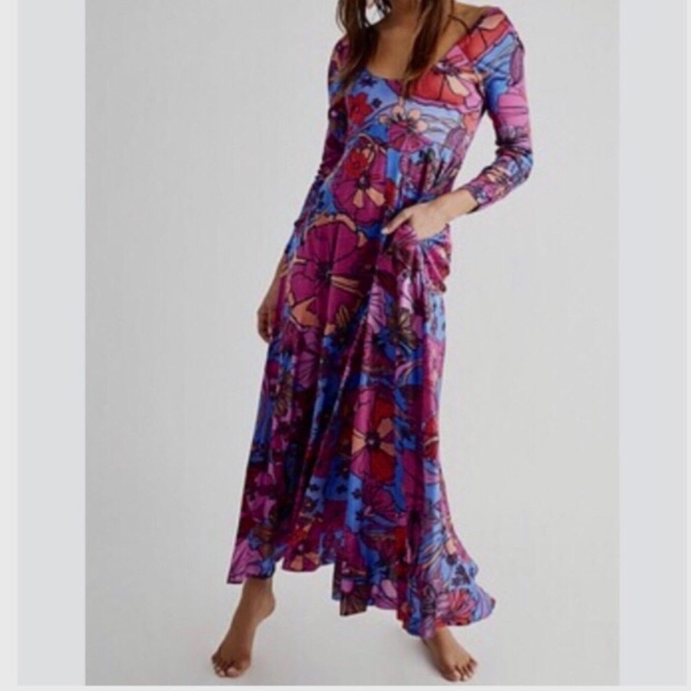 FREE PEOPLE FIRST DATE MAXI DRESS